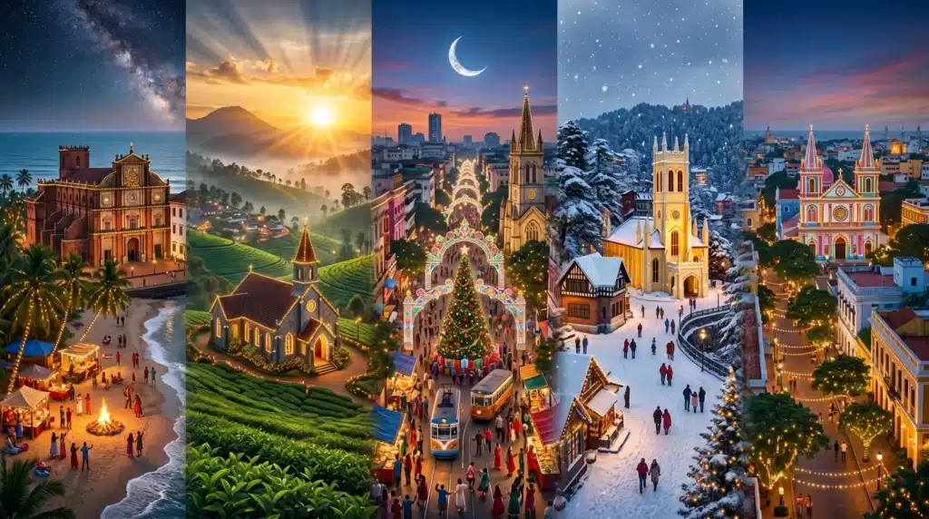 Top 5 Best Places to Visit in Christmas in India: Your 2025 Festive Escape Guide