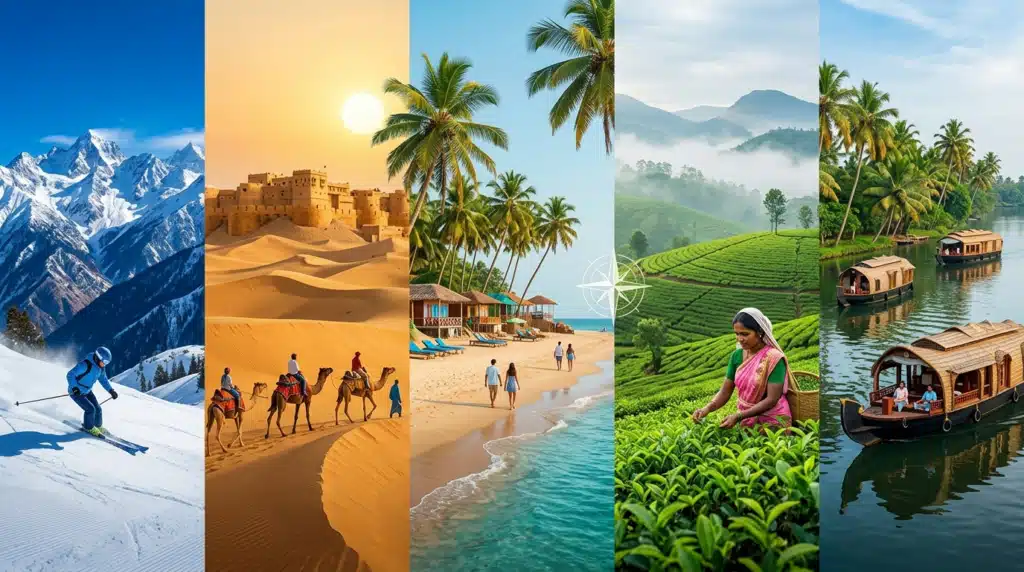 Top 5 places in India