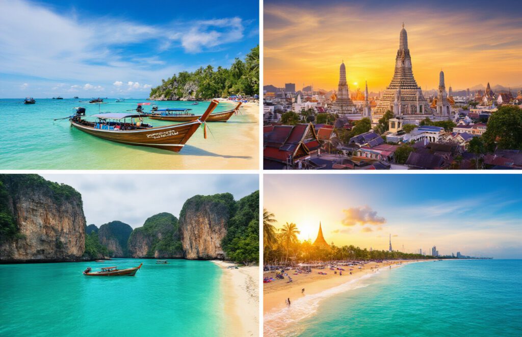huket vs Pattaya vs Krabi