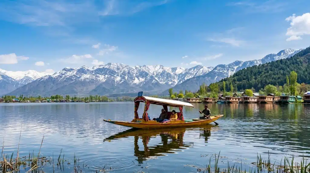 Best time to visit Kashmir 2026 tour packages with private Dal Lake shikara rides