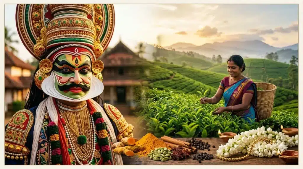 Southern India and Sri Lanka itinerary: Kerala backwaters and Sri Lankan tea hills on one scenic route